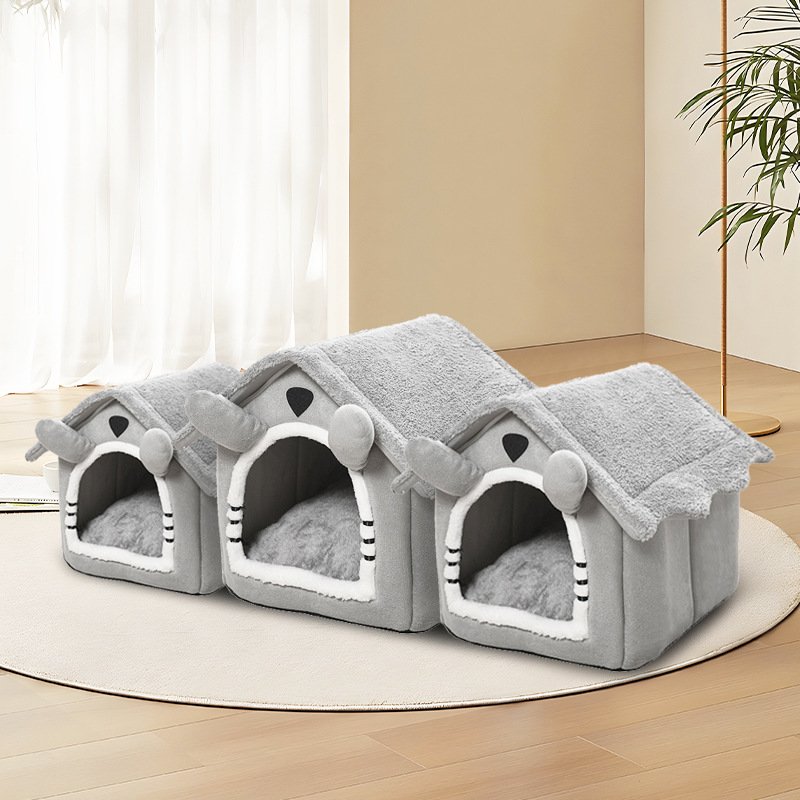 Washable Felt Cat House